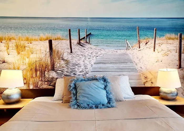 Z Prywatnym Tarasem Na Dachu I Widokiem Na Morze I Apartman Władysławowo